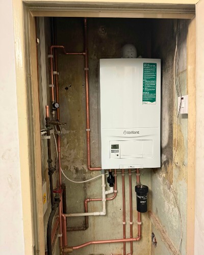 Time-Sensitive Boiler Upgrade for Local Housing Charity After - Buckinghamshire Heating